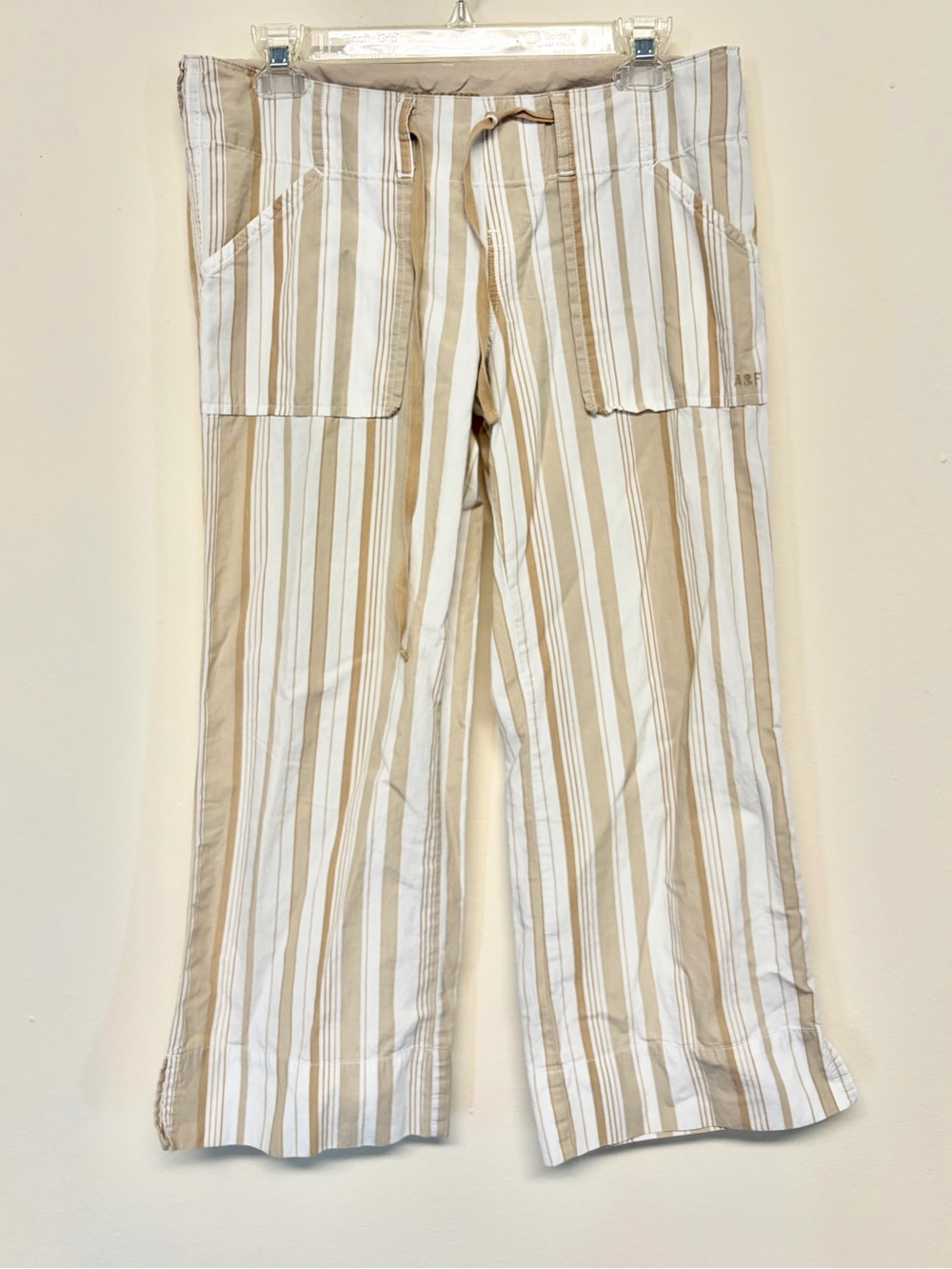 Abercrombie Striped Capris